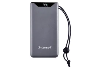 F10000 Powerbank 10.000 mAh Li-Po Display PD en QC 3.0 grijs - 6