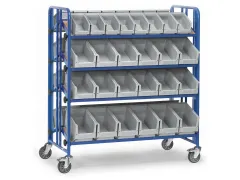 Bakkenwagens 2892 300kg 4 Etages Ral5007