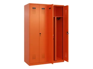 PBM-locker,HxBxD 1850x1200x500mm,4vak,vak B 300mm,draaigrendel - 1