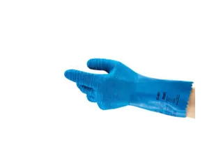 Ansell AlphaTec 62-401 latex handschoenen blauw maat 11 6 paar - 1