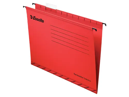 Hangmap Classic verticaal folio V-bodem rood