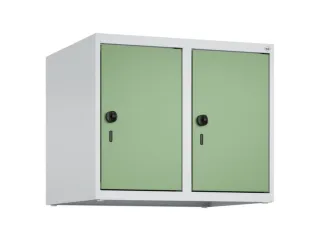 opzetkast,v. locker,2vak.,vak B 300mm,HxBxD 500x600x500mm,draaigrendel - 2