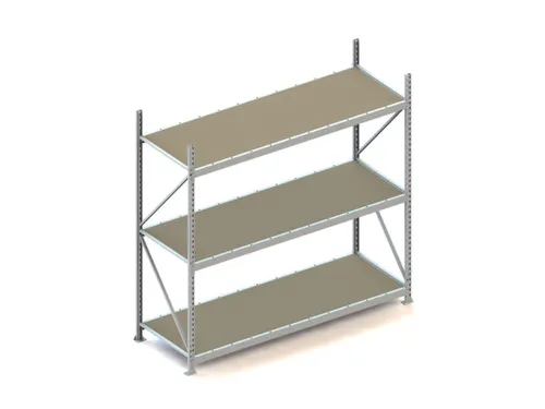 Breedvakstelling Basisveld 2200x2200x800mm 3 Houten Legborden 600kg