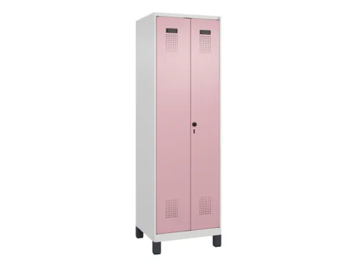 PBM-locker,HxBxD 1950x600x500mm,2vak,vak B 300mm,draaigrendel