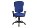 Bureaustoel Topstar Wellpoint 30 SY blauw stof