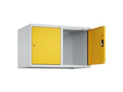 opzetkast,v. locker,2vak.,vak B 400mm,HxBxD 500x800x500mm,cilinderslot