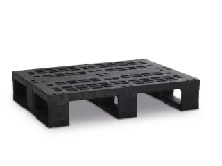 Kunststof Displaypallet 155x600x800mm Draagverm. 2000kg 3 Sleden - 1
