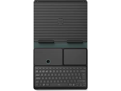 Logitech Casa Pop-Up Desk QWERTY Brits Engels Touchpad Schaar-toets