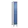lockerkast,HxBxD 1950x300x500mm,1x4vakken,vak B 300mm,cil.-slot,voeten