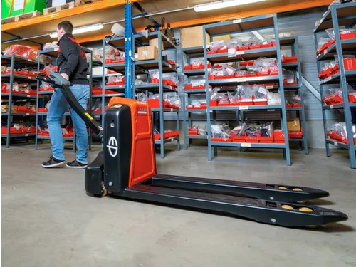 Elektrische palletwagen,draagverm. 1800kg,vork L 1150mm