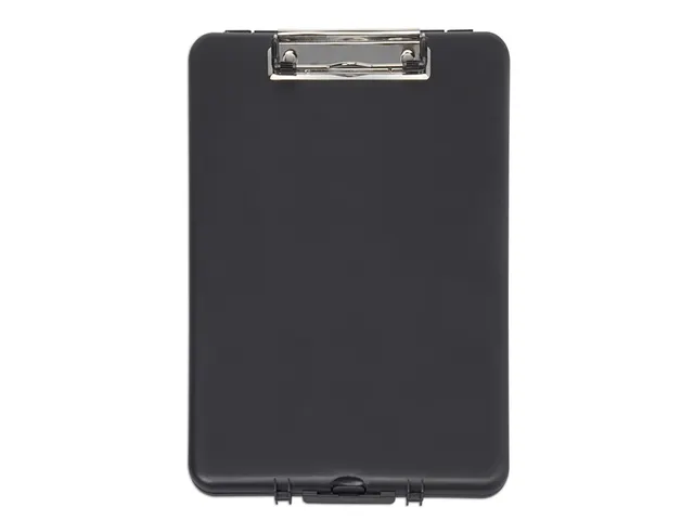 Klembordkoffer MAUL slim A4 staand met opbergvak topopening PP zwart