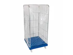 beschermhoes,v. rolcontainer,HxB 1460x730mm,v. rolcontainer,helder