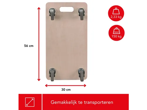 Meubelverplaatser 56x30cm Laadvermogen 150kg