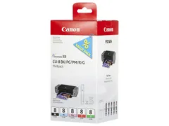 0620B027 Canon CLI-8 - 5 kleuren Multipack inktcartridges