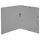 Ringmap Elast. glans karton 2R 15mm grijs