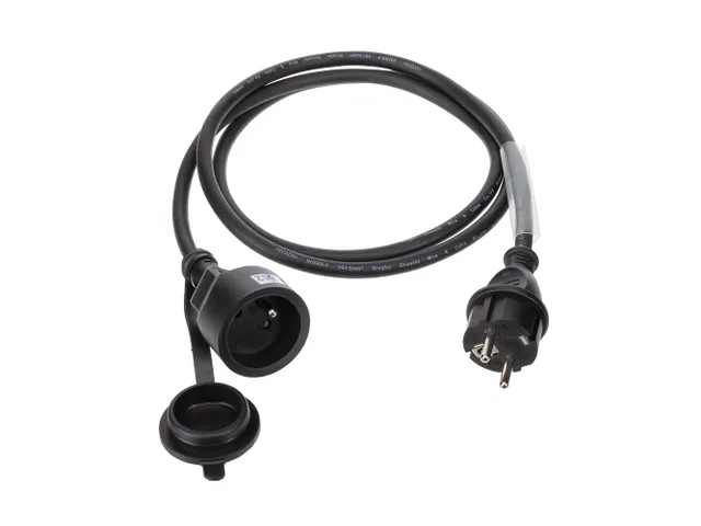 Rubber Verlengkabel Met Krimpkous 3g1.5 1.5 M Penaarde IP44