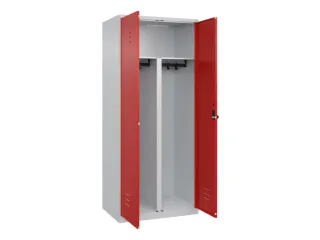 PBM-locker,HxBxD 1850x800x500mm,2vak,vak B 400mm,draaigrendel - 2