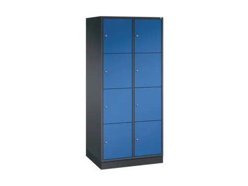 grootvolume-lockersysteem,HxBxD 1950x820x600mm,2x4vakken,cil.-slot
