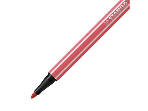 Viltstift STABILO Pen 68/47 medium roestig rood