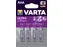 Batterij Varta Ultra lithium 4x AAA