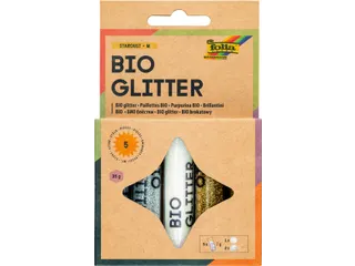 Glitterpoeder Bio Folia Stardust 7gr 5 stuks 3 kleuren - 1