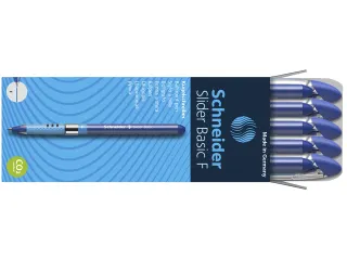 Balpen Schneider Slider Basic F 0,3mm blauw - 6