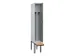 locker met bank,voor scheiding van kleding,HxBxD 2120x300x815mm,1vak