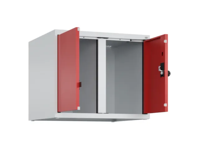 opzetkast,v. locker voor scheiding van kleding,2vak.,vak B 300mm