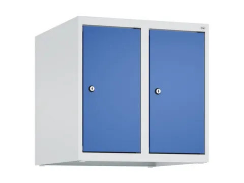 opzetkast,v. locker,2vak.,vak B 250mm,HxBxD 500x500x500mm,vleugeldeur