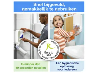 Handzeep Tork S1 vloeibaar mild geparfurmeerd parelwit 1000ml 420501 - 5