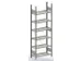 Rayonnage de bureau sans boulons départ HxlxP 1850x806x336mm 6tablett