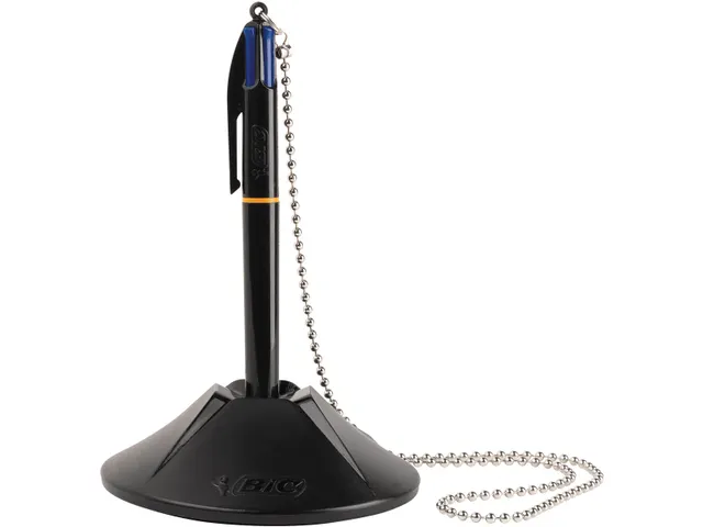Baliebalpen Bic Medium met ketting Zwart/blauw