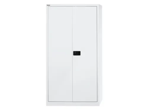 kantoorkast openslaande deuren HxBxD 1806x914x400mm Stalen Verkeerswit