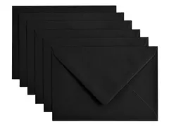 Envelop Papicolor C6 114x162mm Ravenzwart Gegomd