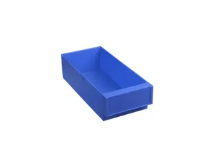 Lade Voor Combi-Ladensysteem Voor Behuizing 102x162x345mm Blauw - 1