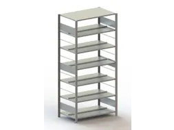 dossierstelling,grondveld,HxBxD 2200x1056x636mm,vaklast 80kg