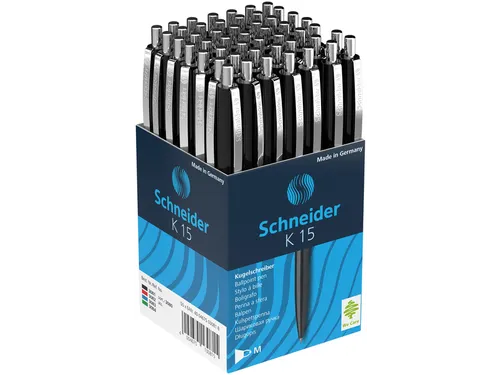 Balpen Schneider K15 medium zwart