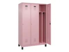 locker voor scheiding van kleding,HxBxD 1950x1200x500mm,3vak