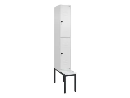 Dubbeldekse dekenkist,HxBxD 2120x300x815mm,1x2vak.,vak B 300mm