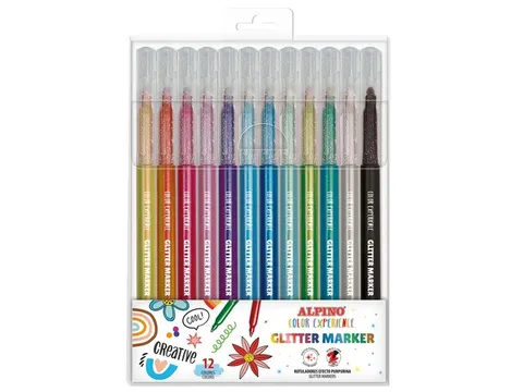 Color Experience Glittermarker set van 12 stuks
