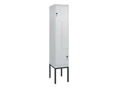 armoire vestiaire Z HxlxP 2120x400x500mm larg. compart. 200/400mm
