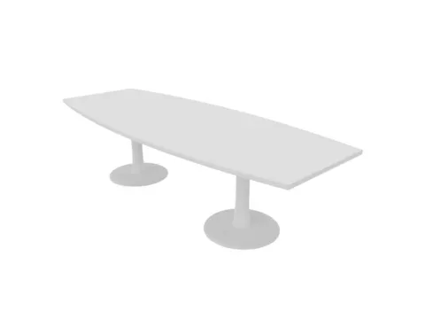 vergadertafel,HxBxD 740x2800x1100mm,vatvormig