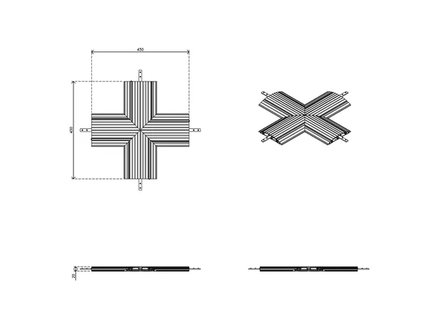 Addit kabelbeschermer kruisverbinding 472