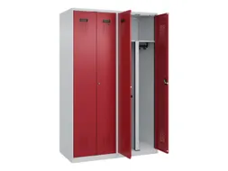 PBM-locker,HxBxD 1850x1200x500mm,4vak,vak B 300mm,cil.-slot
