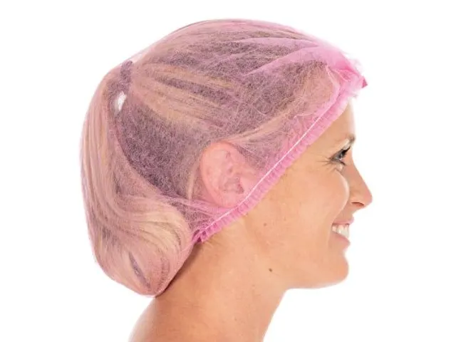 Franz Mensch Hygonorm 12109 Clip cap Haarnetje 50cm Roze 1000 stuks