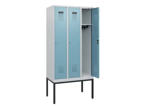 schoollocker,HxBxD 1950x900x500mm,3vak,vak B 300mm,cil.-slot