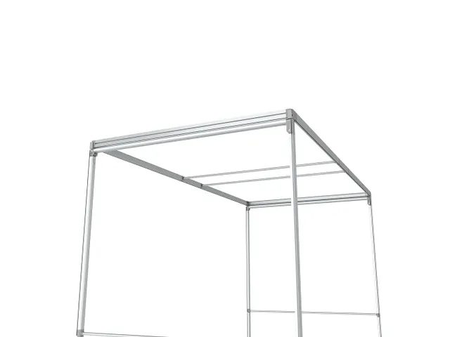 FlexFrame Modulair systeem Dak 120x230cm Zilver frame