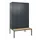 locker met bank,HxBxD 2120x1200x815mm,4vak,vak B 300mm,draaigrendel