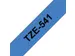 Labeltape Brother P-touch TZe-541 standaard 18mm zwart op blauw