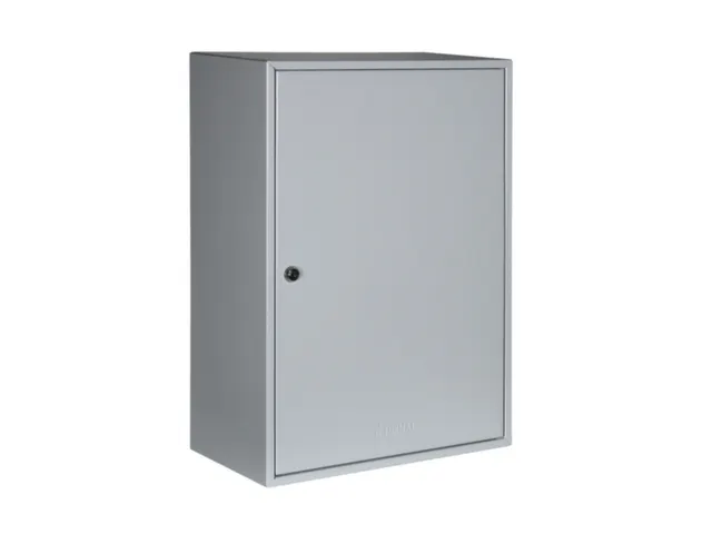 Sleutelkast HxBxD 550x380x140mm 200 Haakjes 1 Deur 1 Wand RAL7035